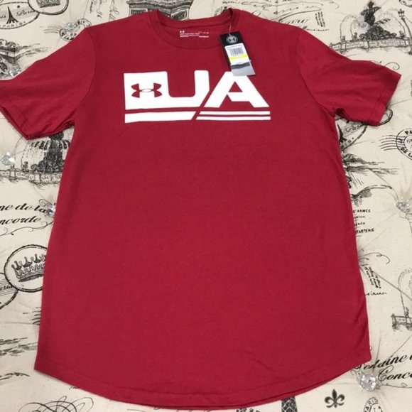 Under Armour Sportstyle Dropped-Hem Tshirt - Picture 3 of 5